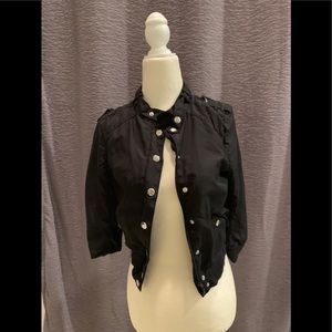 Black light bomber jacket - H&M Divided - size 4